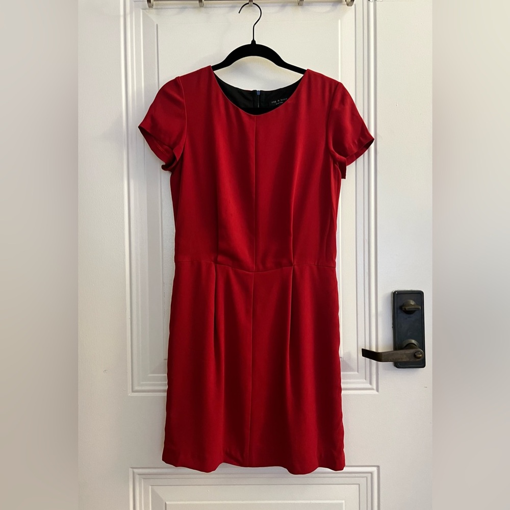 Rag & bone Short Sleeve Shift Dress